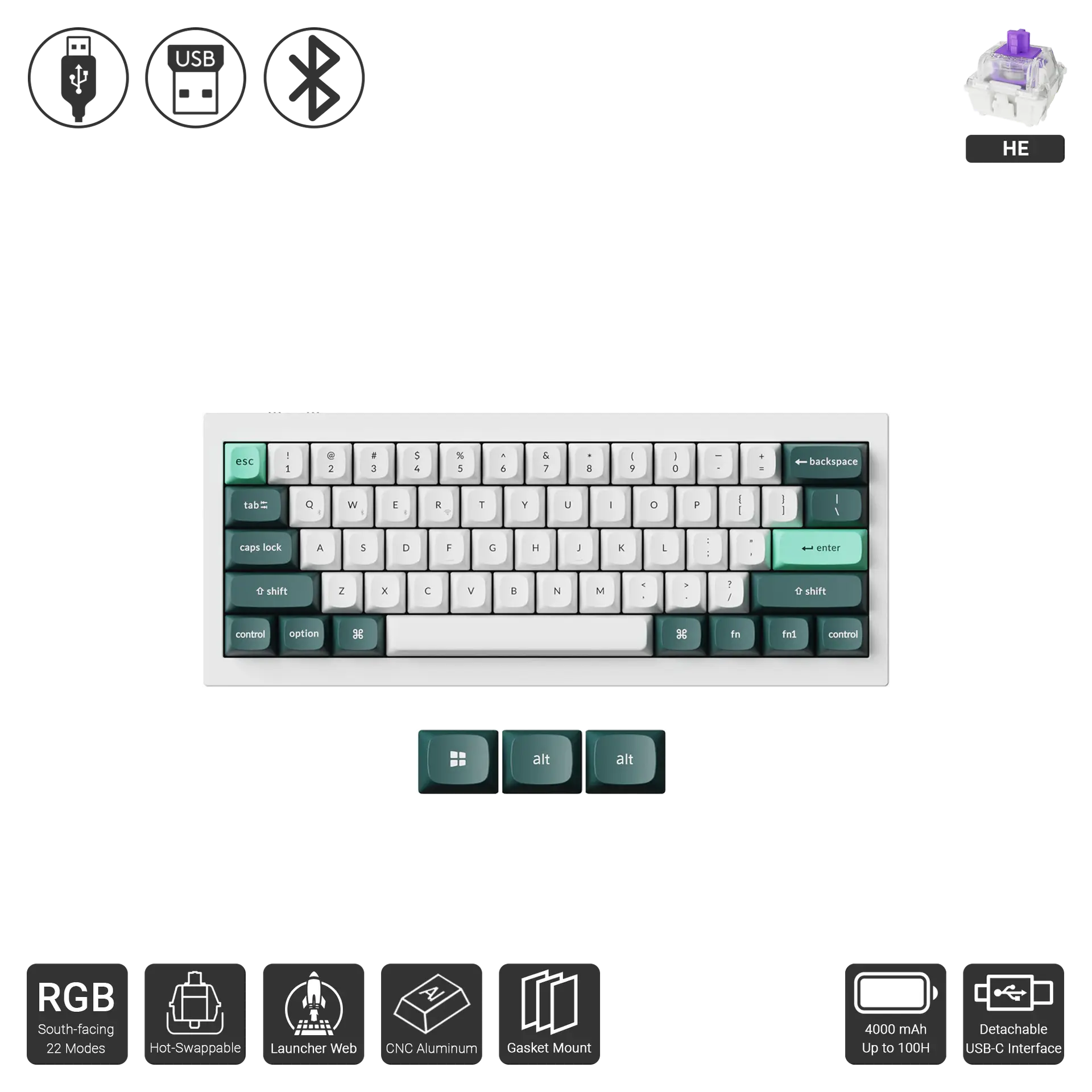Q4 HE QMK Wireless