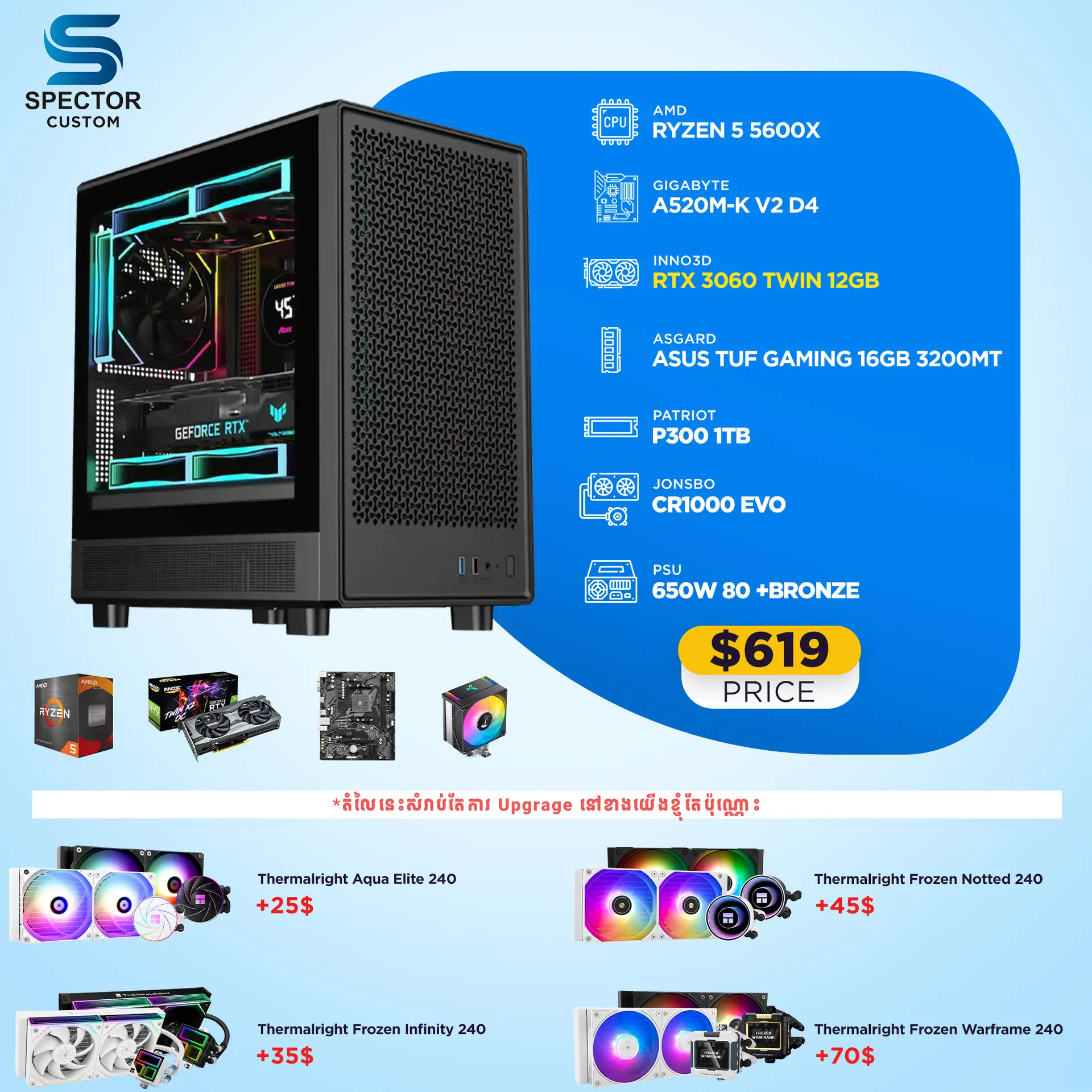 AMD Ryzen 5 5600X RTX3060