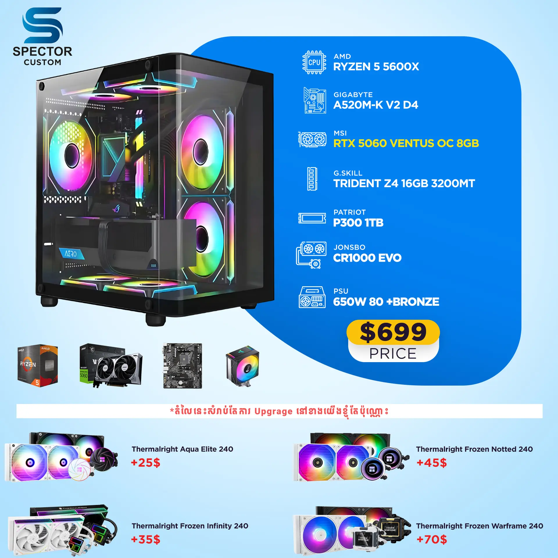 AMD Ryzen 5 5600X RTX5060