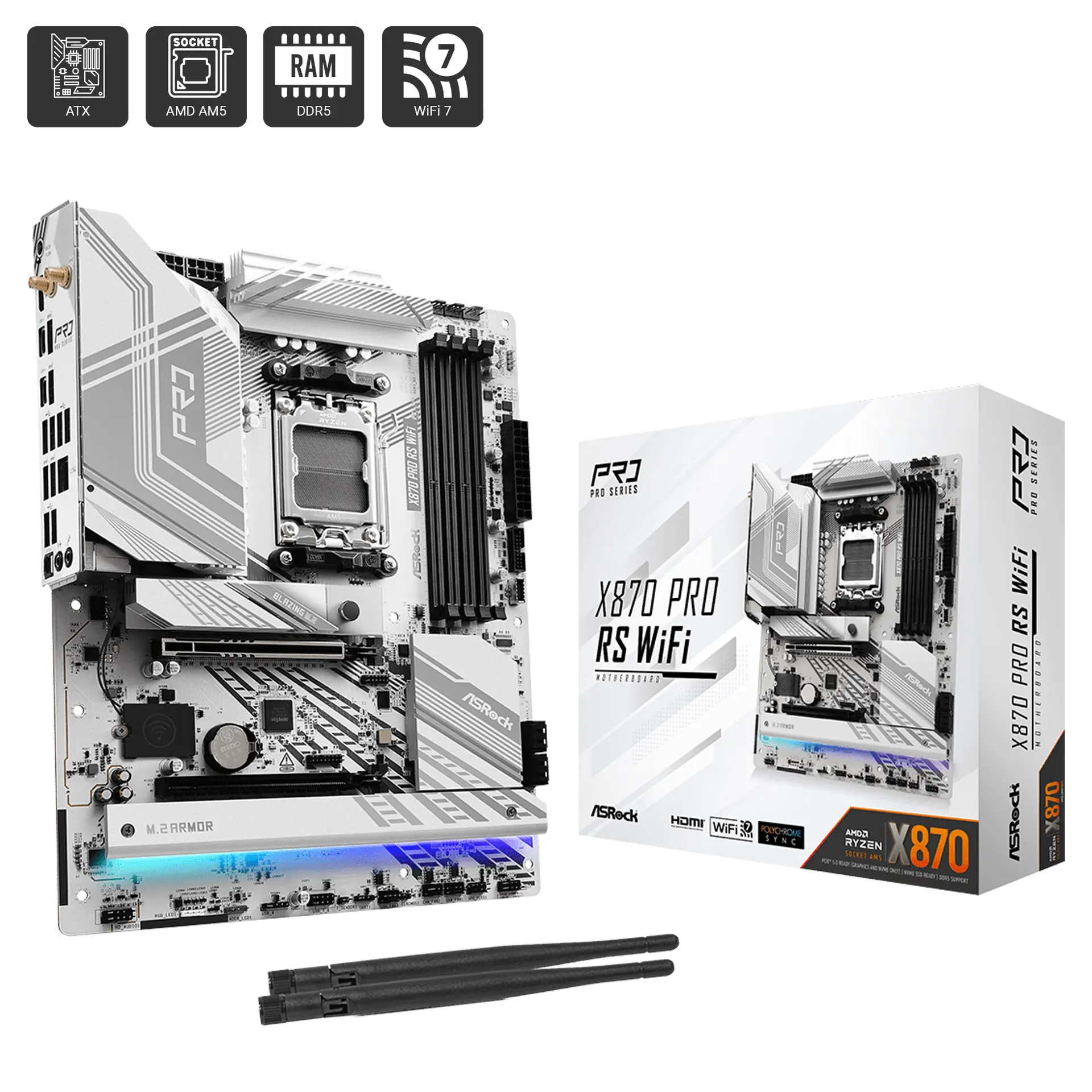 X870 Pro RS Wifi D5