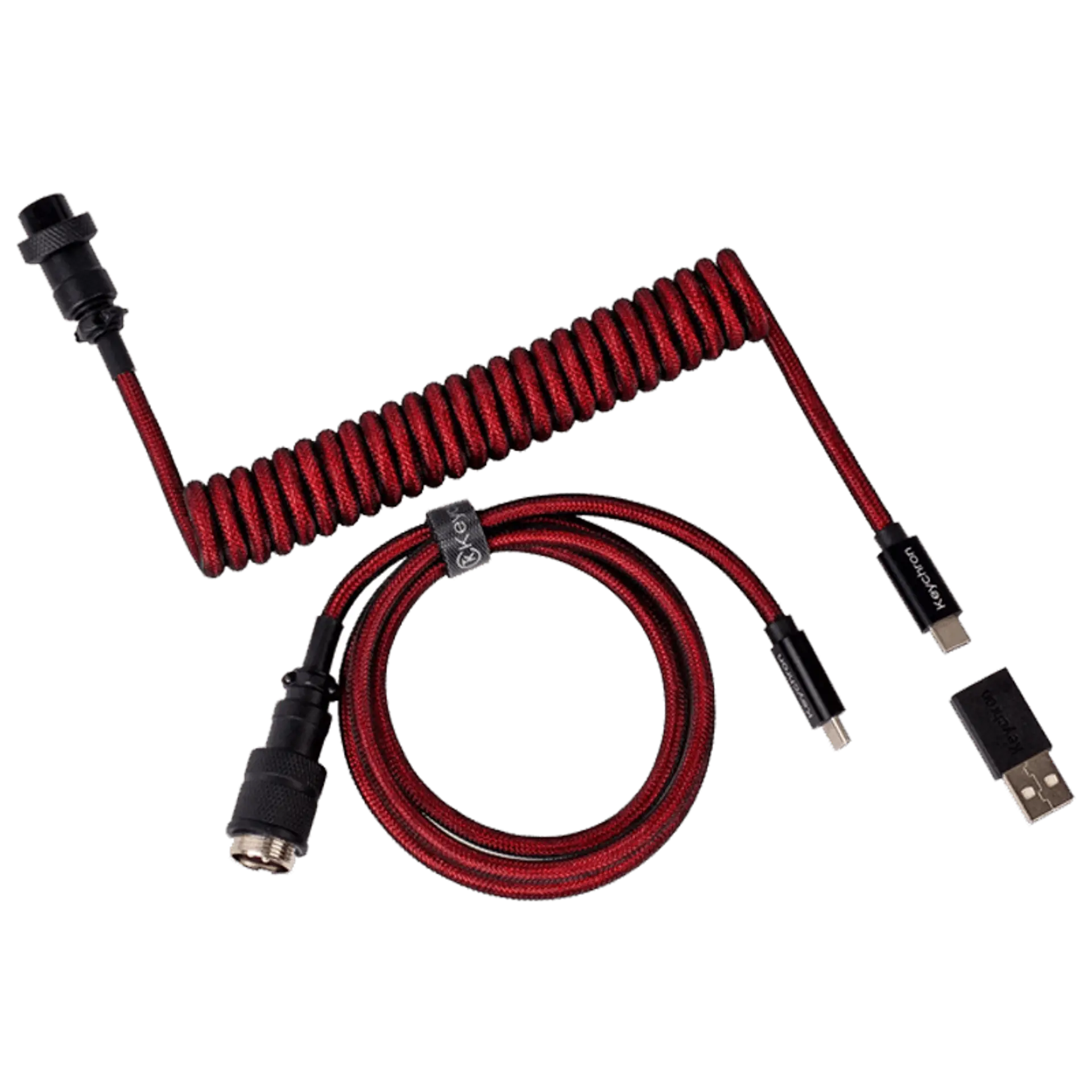 Premium Coiled Aviator Cable - Straight