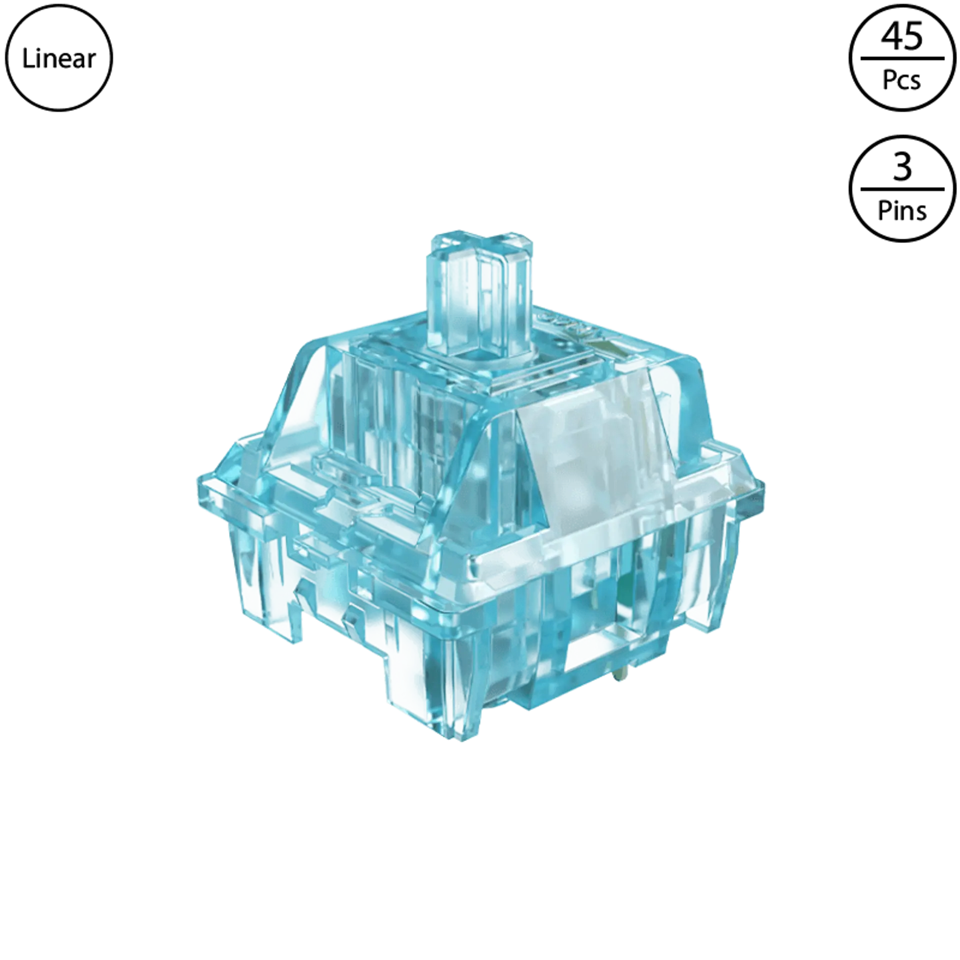 CS Crystal Blue (45 pcs)