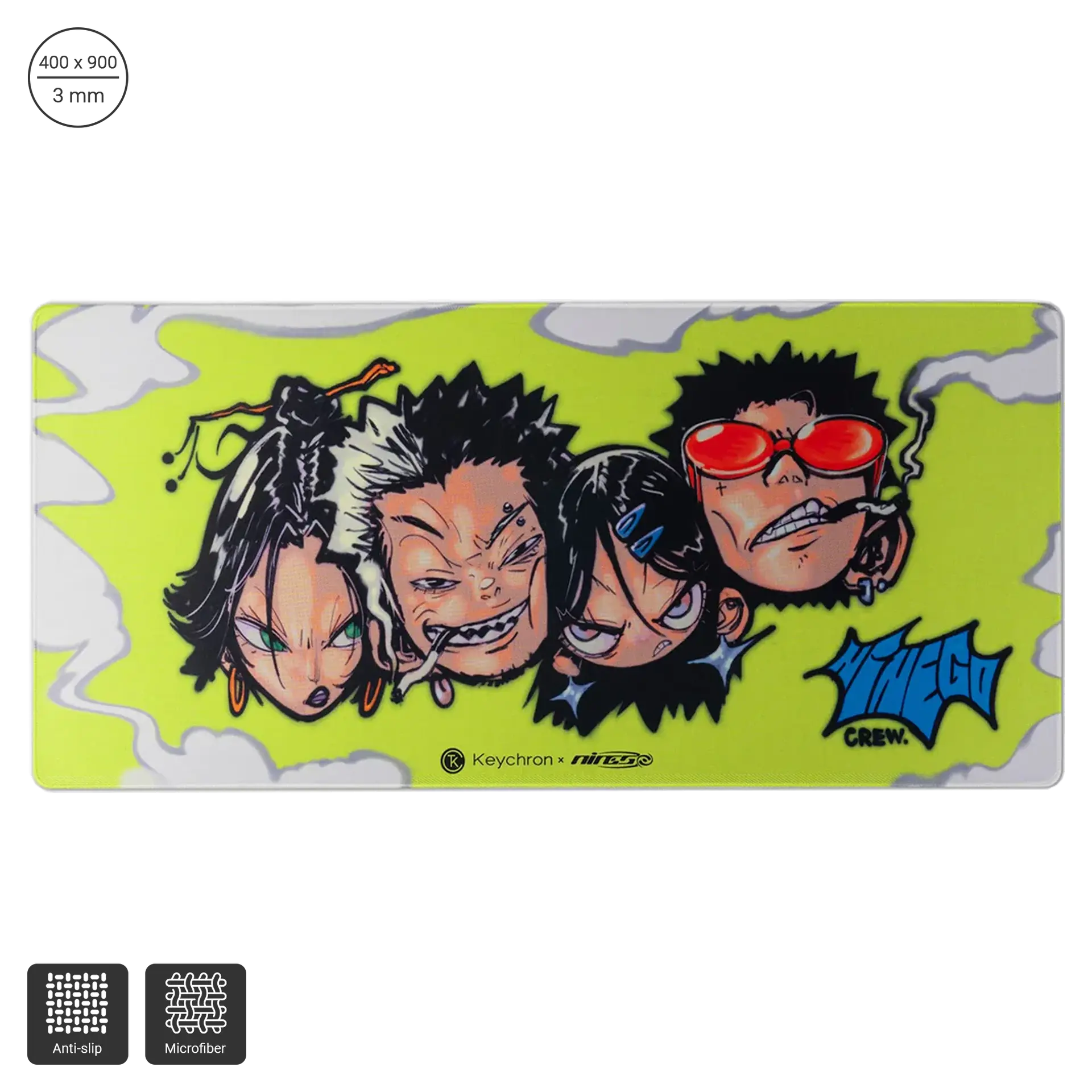 Deskmat - NINEGO Green