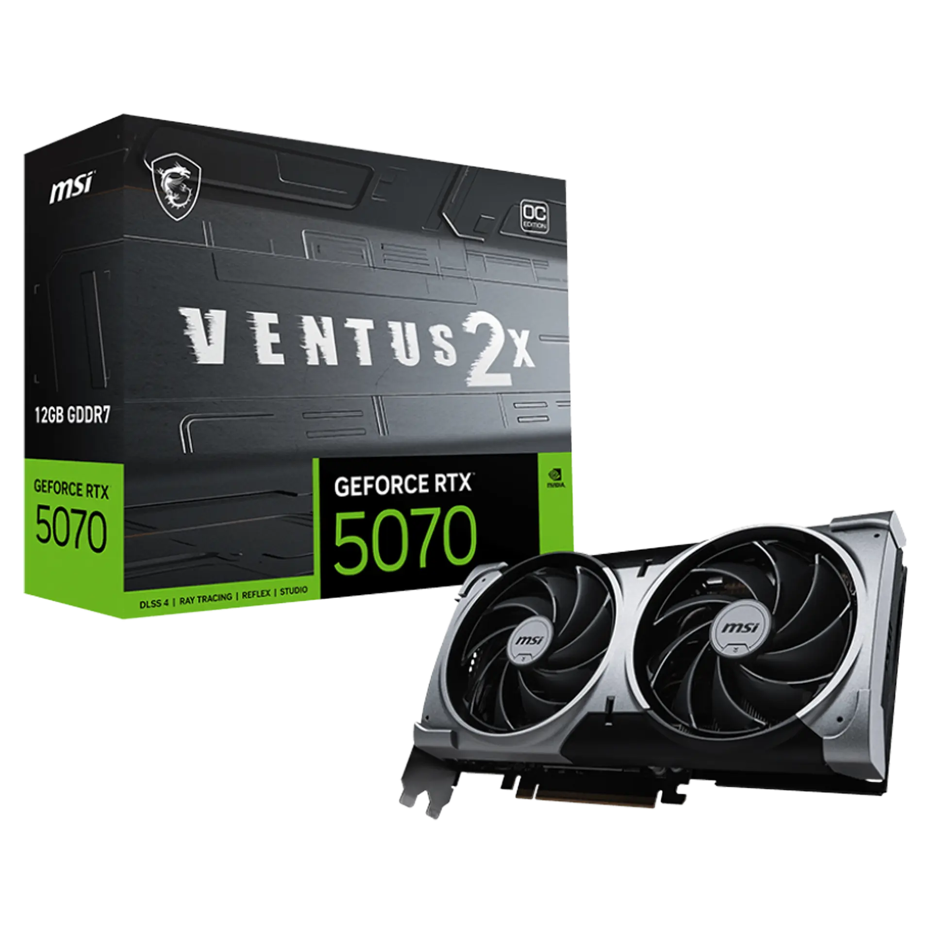GeForce RTX™ 5070 12G VENTUS 2X OC