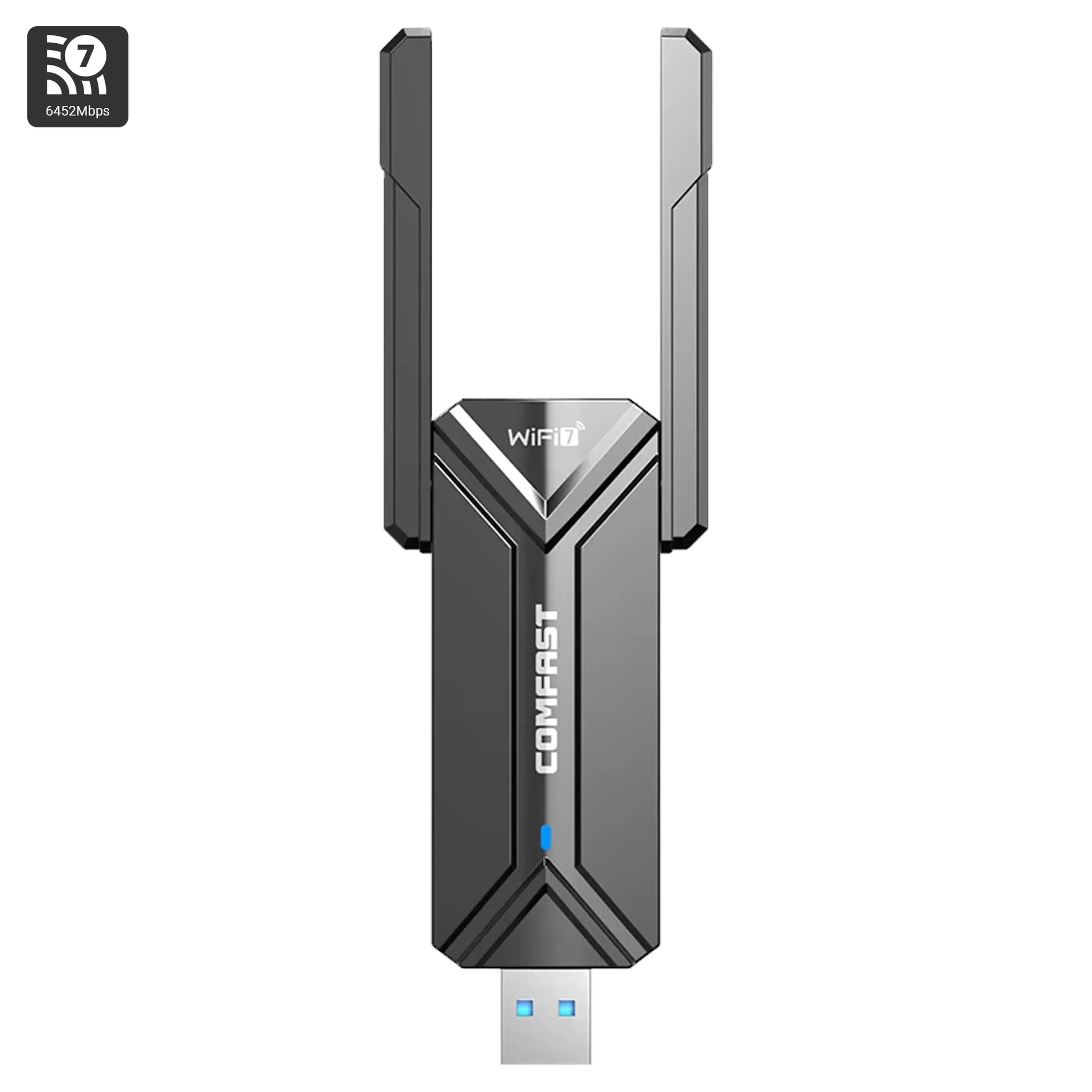 Wifi Adaptor - 6500Mbps Tri Band WiFi 7