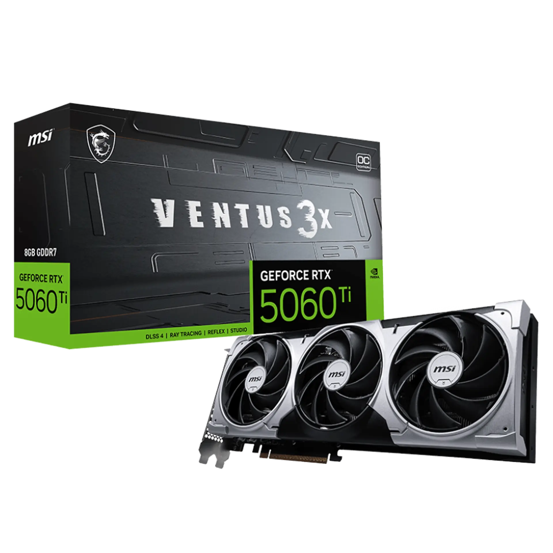 GeForce RTX™ 5060 Ti 8G VENTUS 3X OC