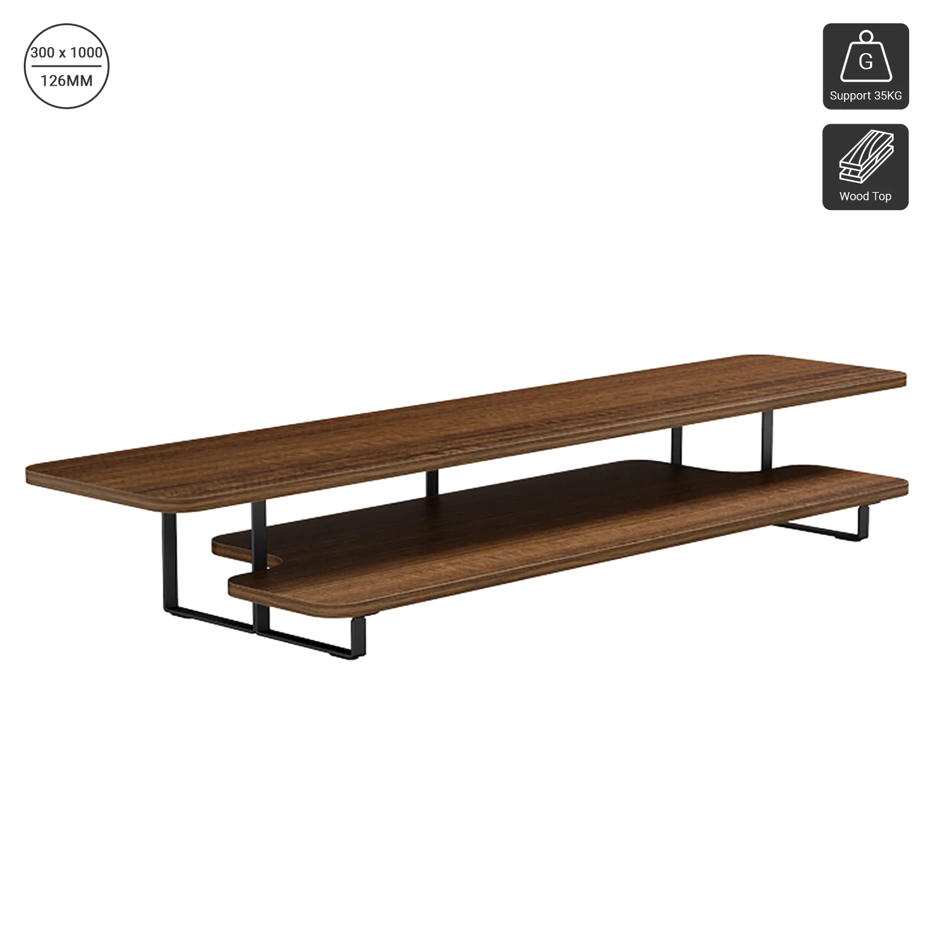 Monitor Table Dual (1M)