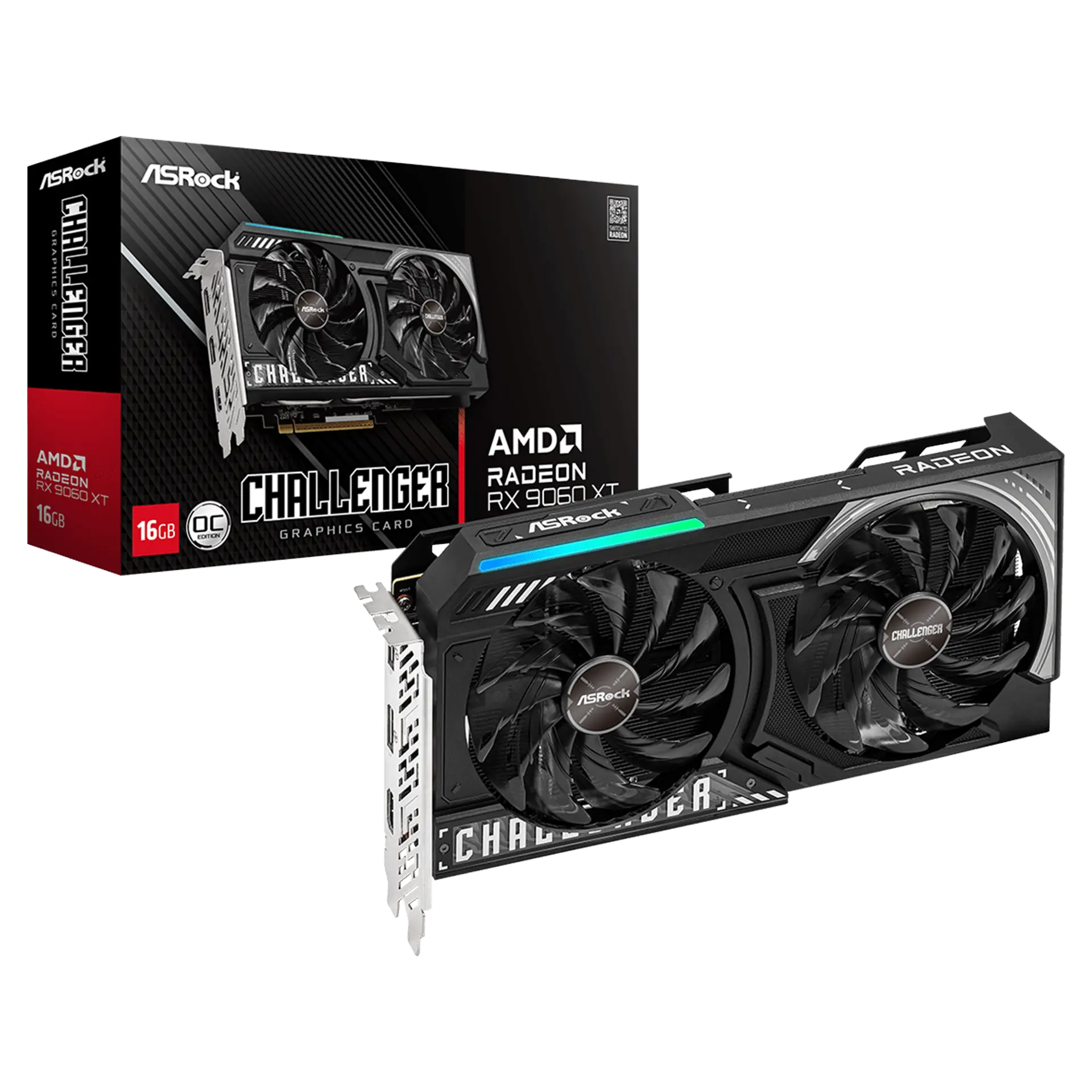 Radeon™ RX 9060 XT Challenger 16GB OC