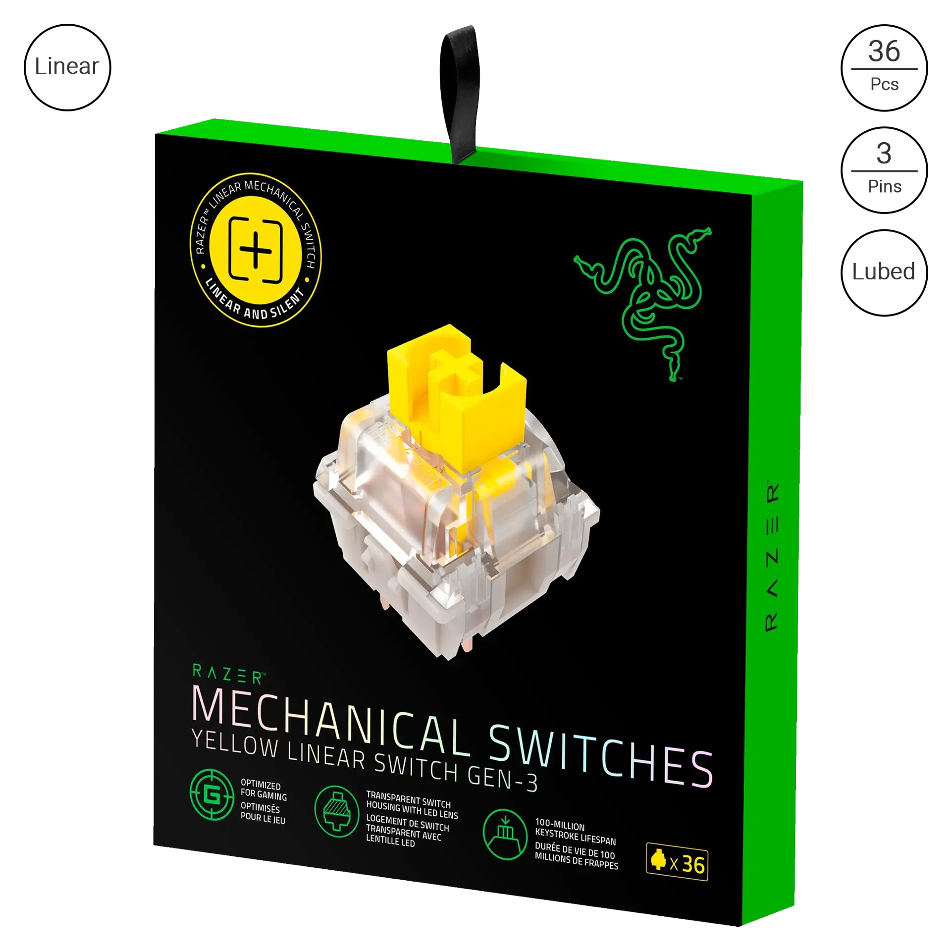 Mechanical Yellow Switch