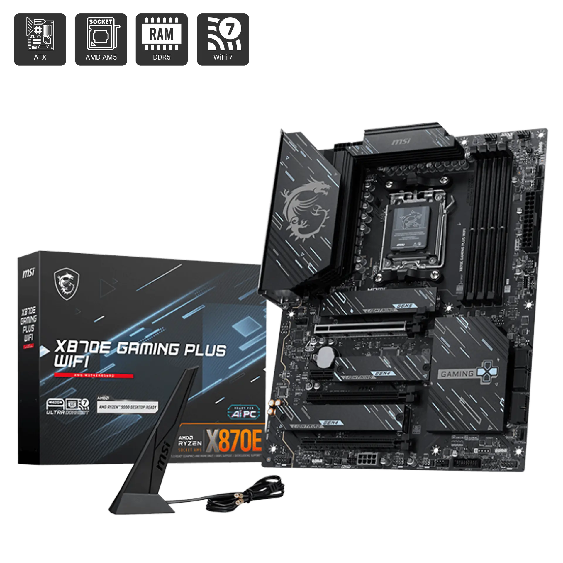 X870E GAMING PLUS WIFI DDR5