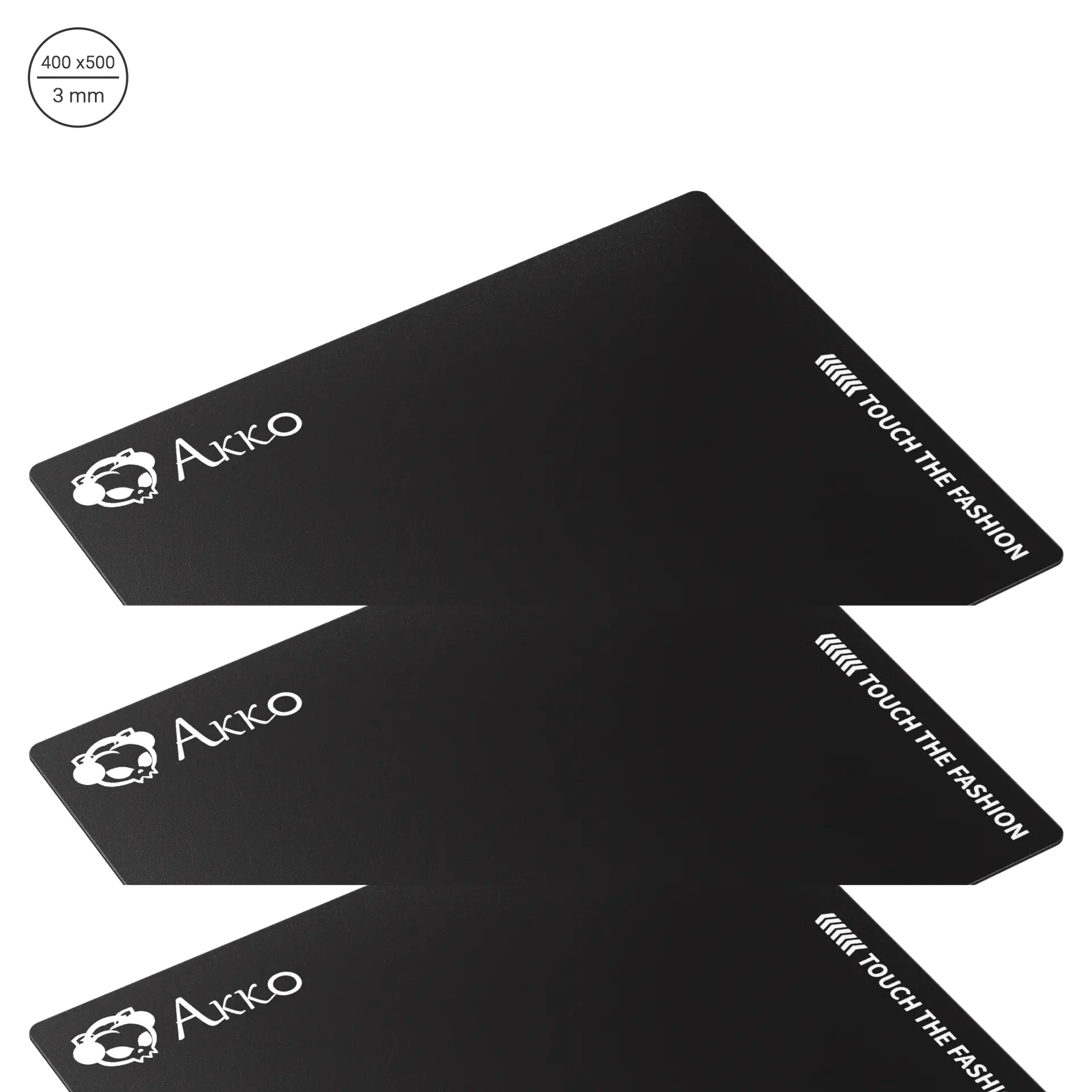 Tempered Glass Gaming Mouse Pad