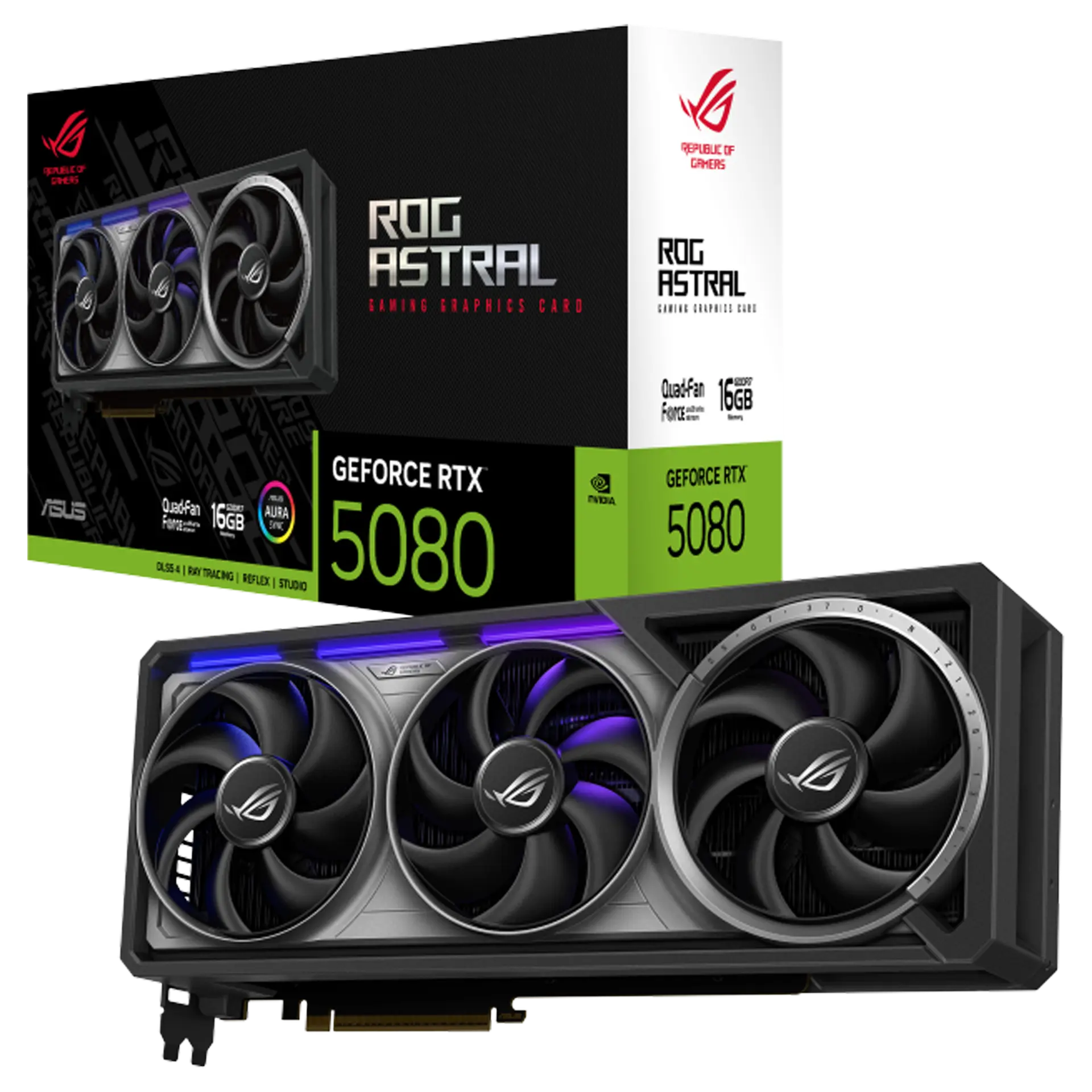 Astral GeForce RTX™ 5080 16GB GDDR7
