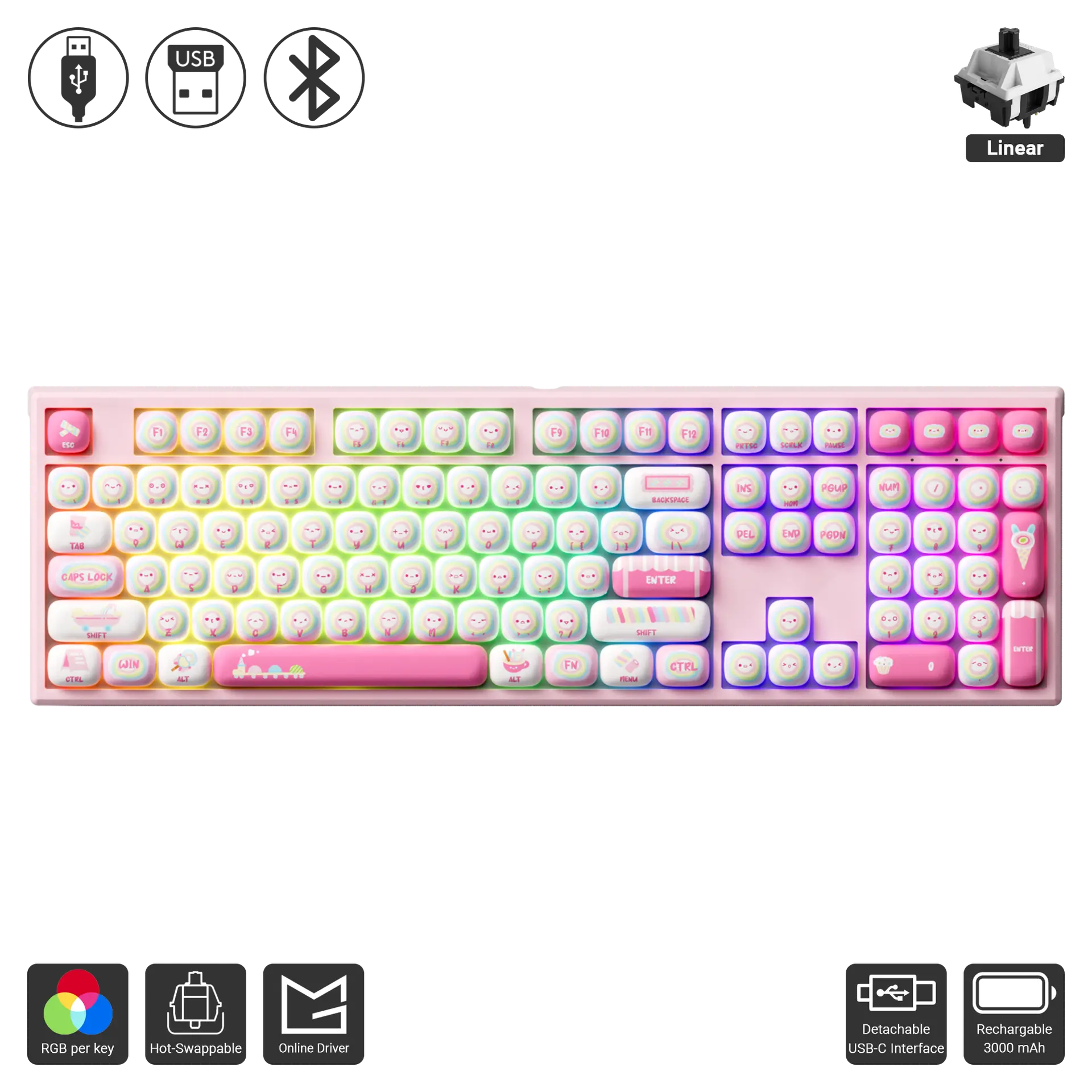 MG108B - Rainbow Marshmallows