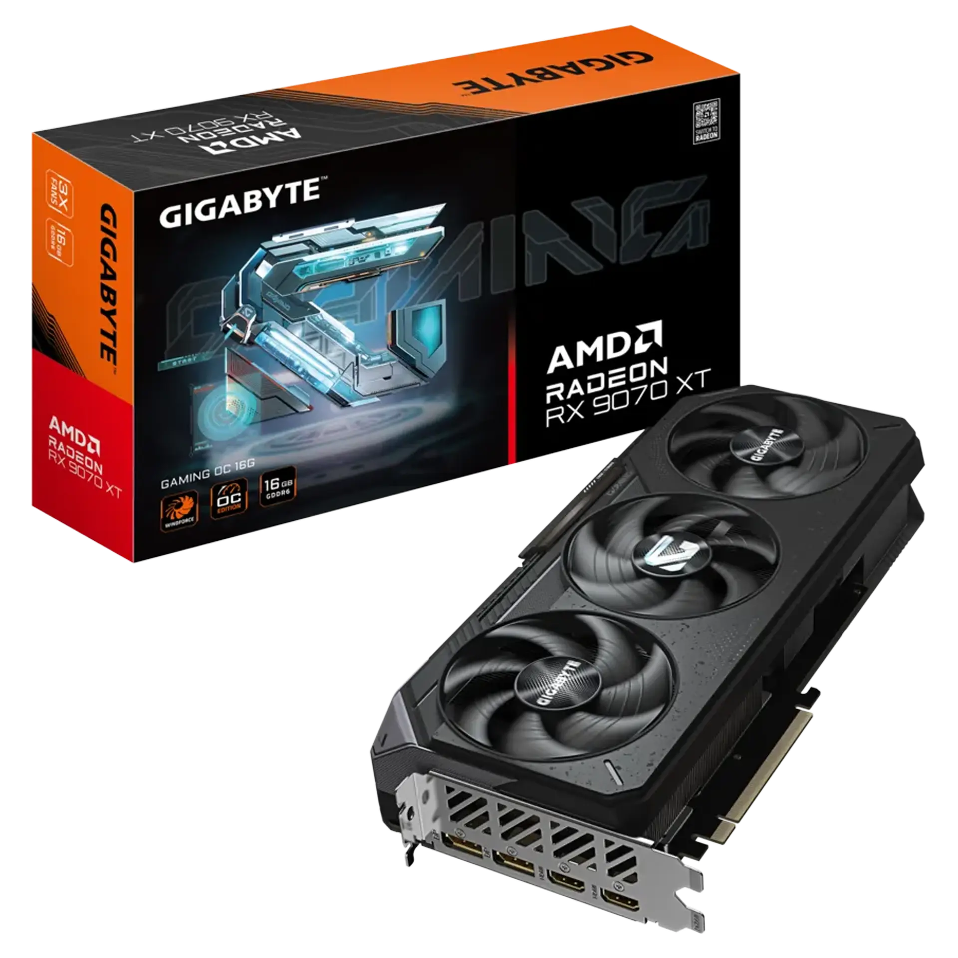Radeon™ RX 9070 XT GAMING OC 16G