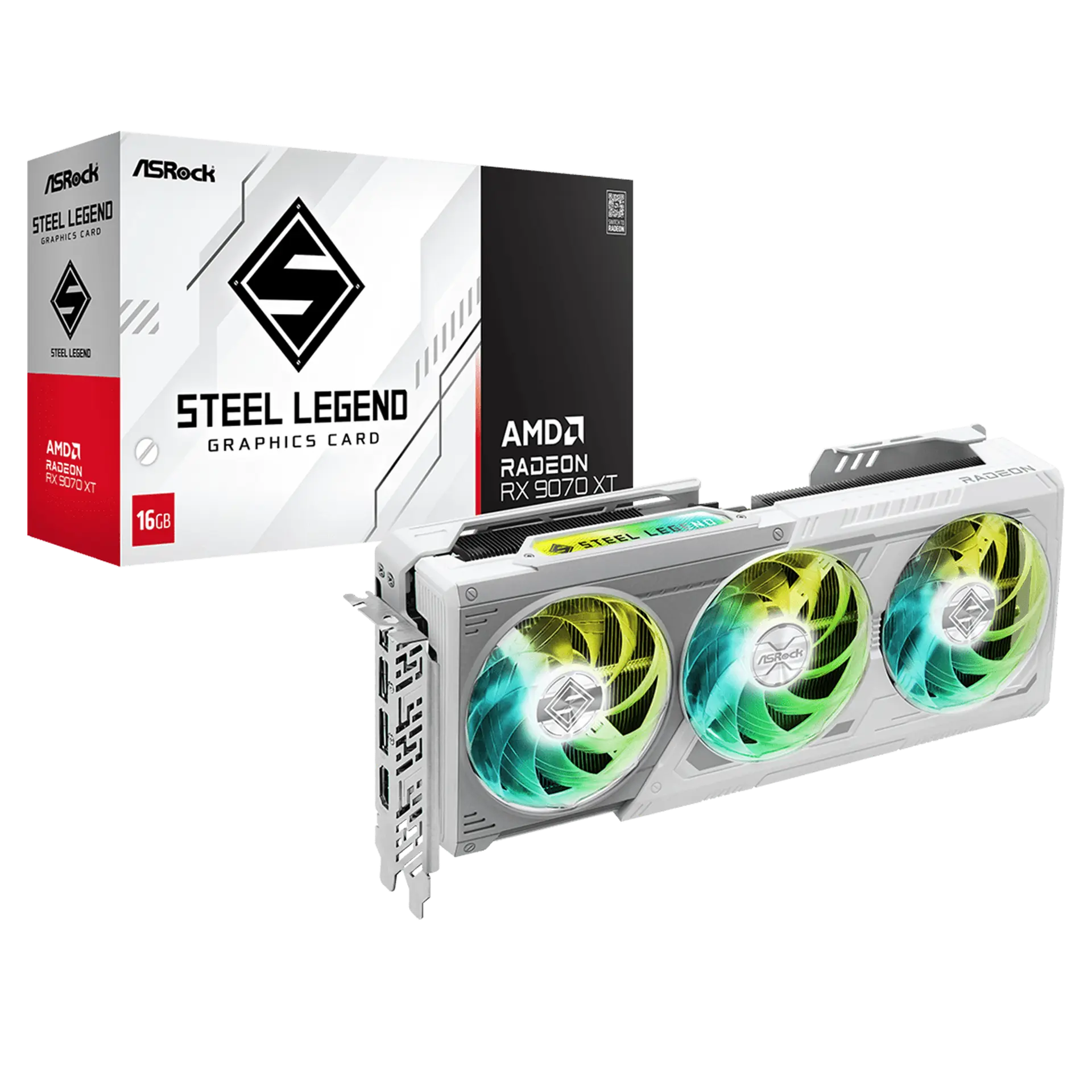 Radeon™ RX 9070 XT Steel Legend 16GB