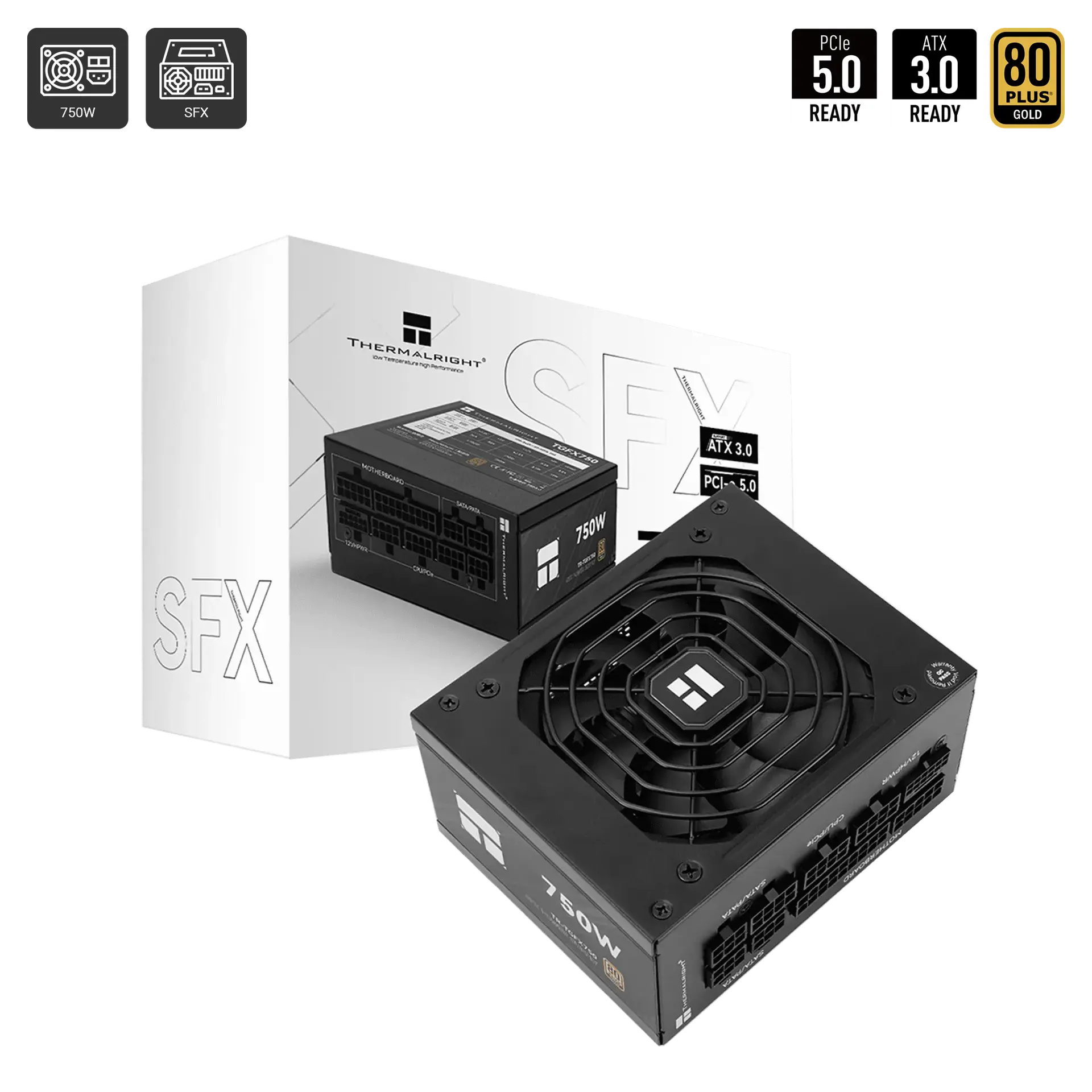 TR-TGFX750 80 Plus Gold SFX Power Supply (750W)