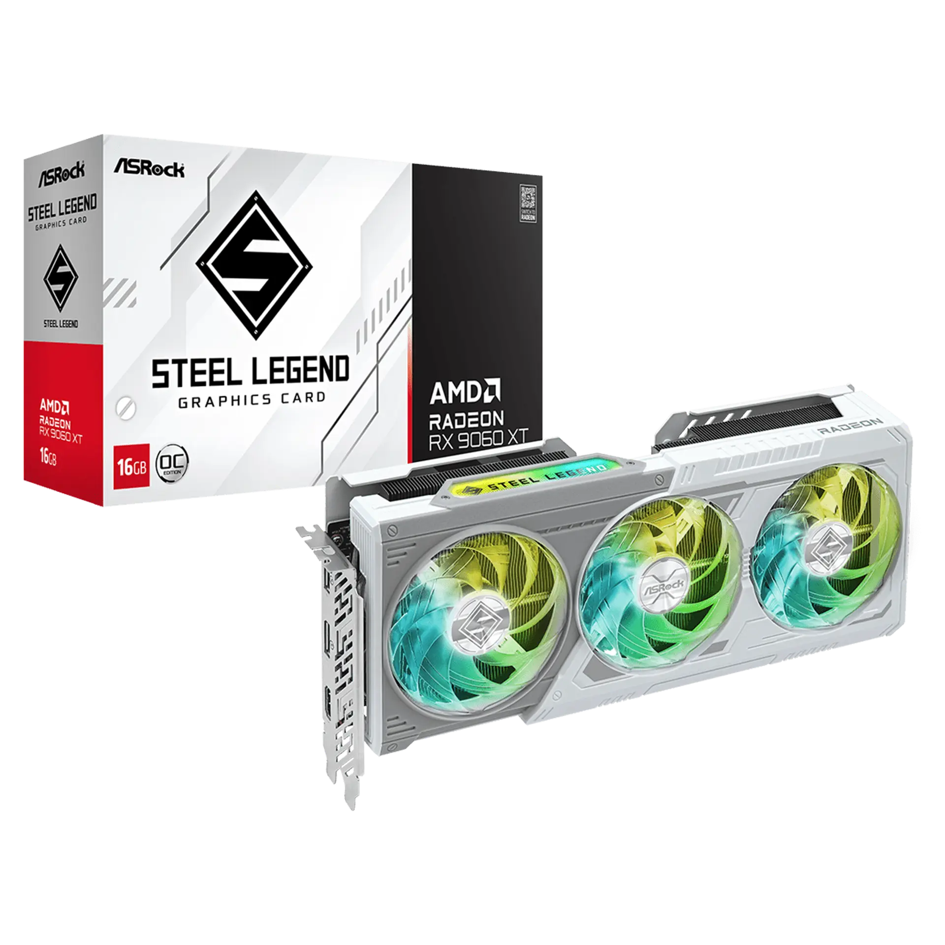 Radeon™ RX 9060 XT Steel Legend 16GB OC
