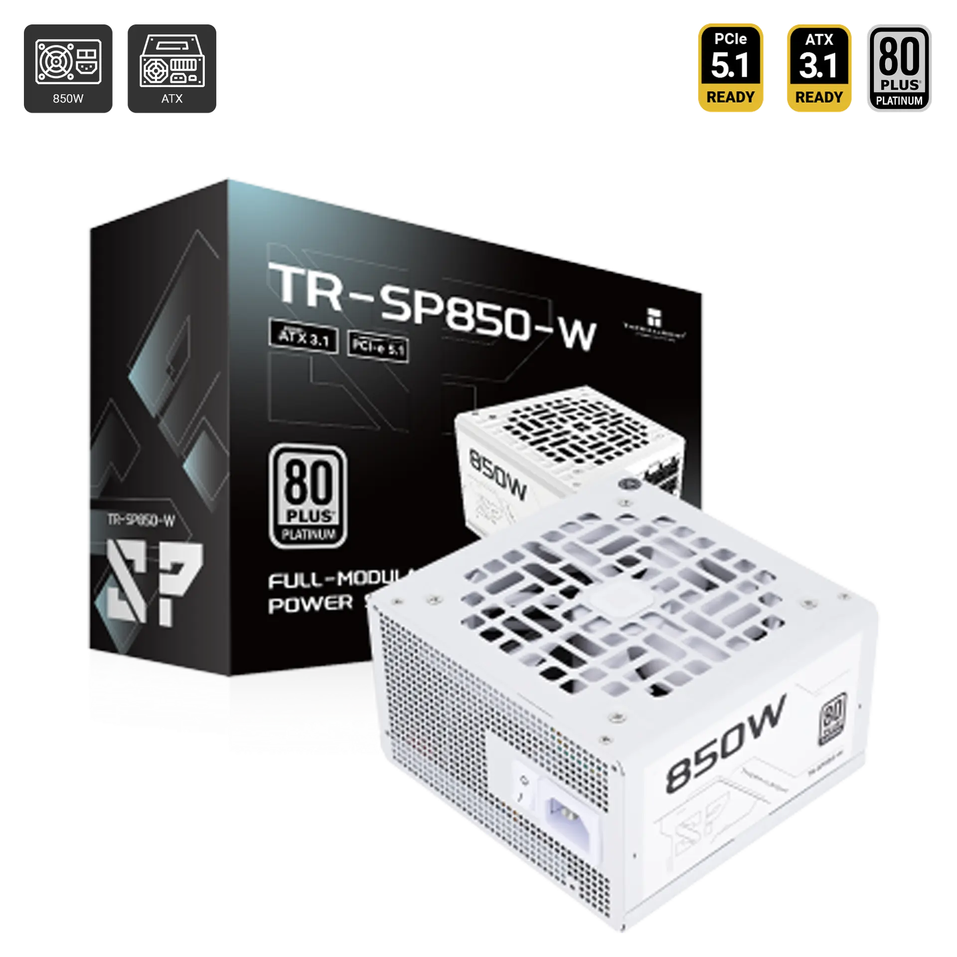TR-SP850W 80 Plus Platinium ATX Power Supply (850W)