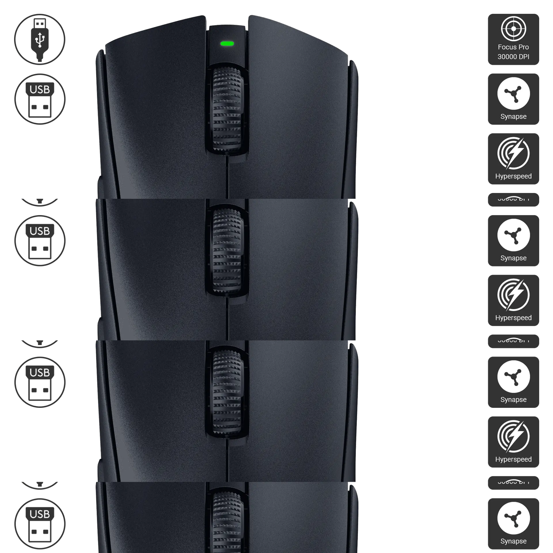 DeathAdder V3 Pro with 8000Hz Dongle