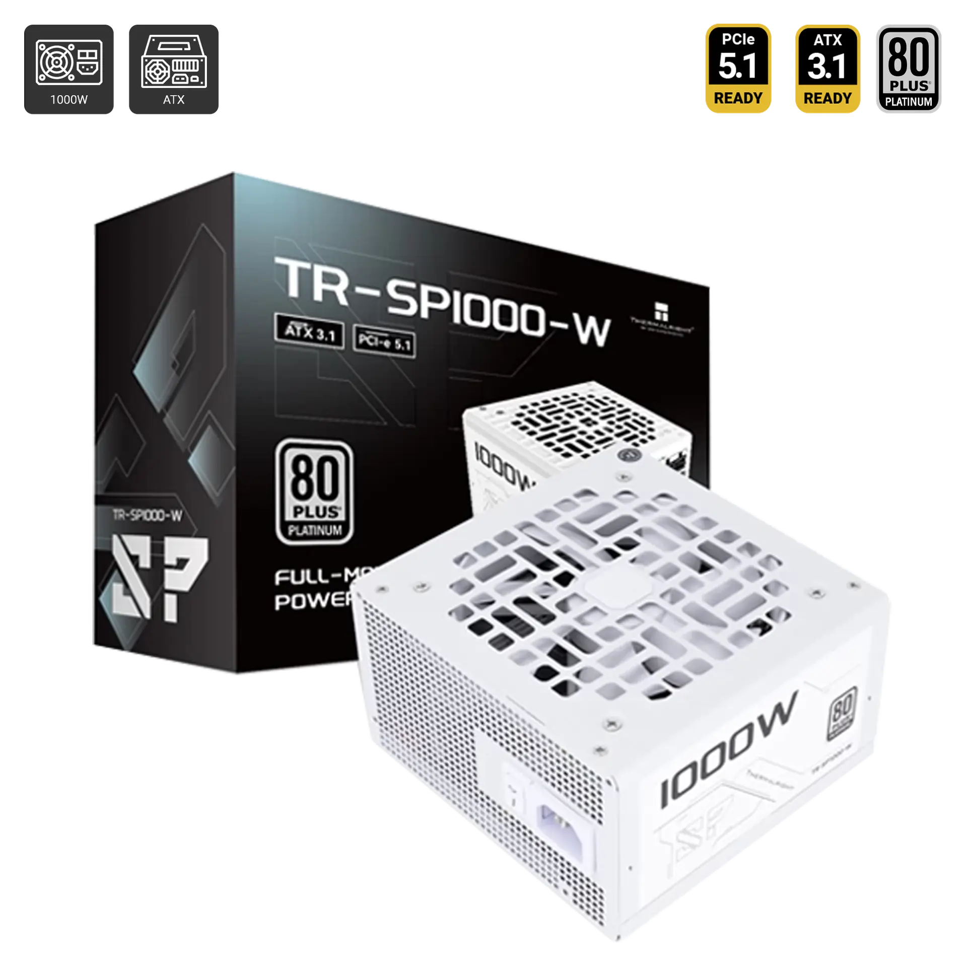 TR-SP1000W 80 Plus Platinium ATX Power Supply (1000W)