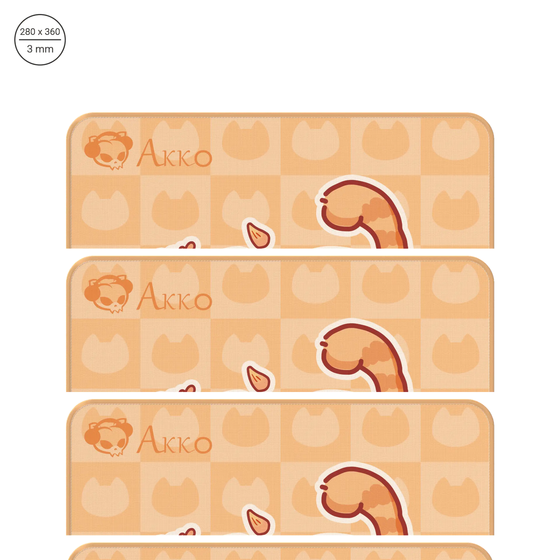 Akko Cat Theme - Orange KATE