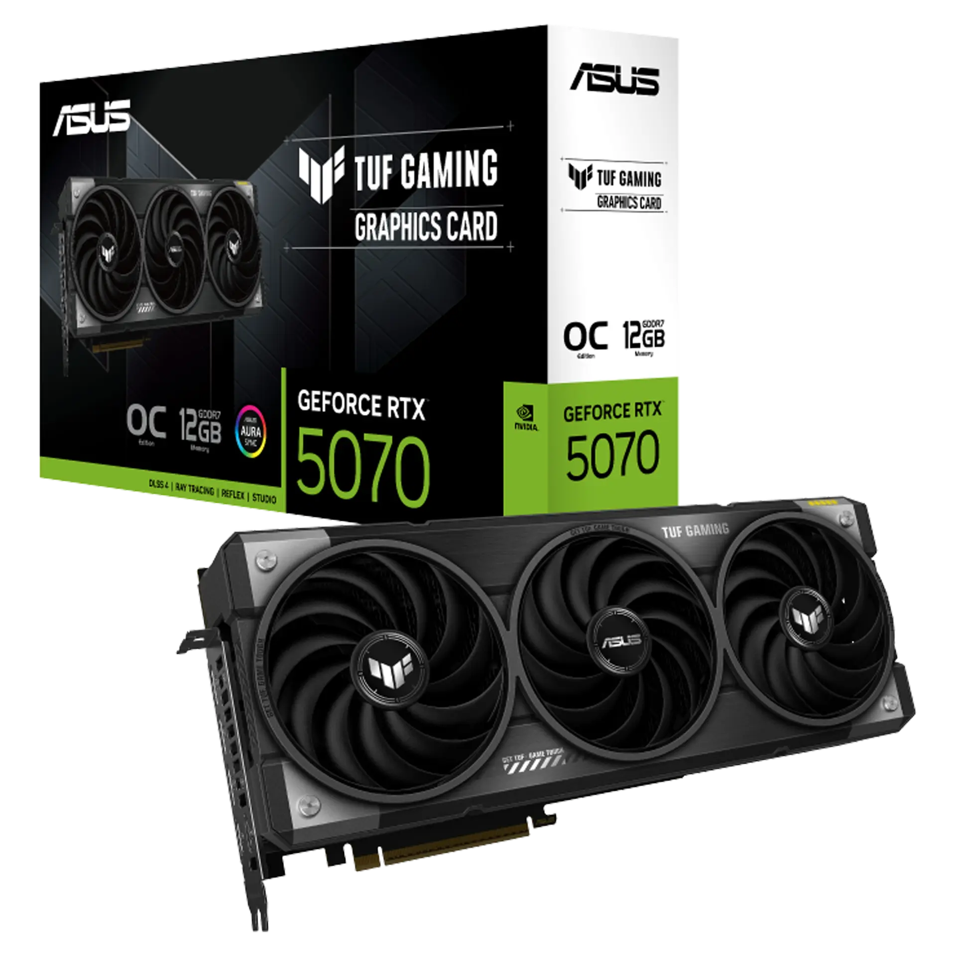 TUF Gaming GeForce RTX™ 5070 12GB GDDR7 OC Edition