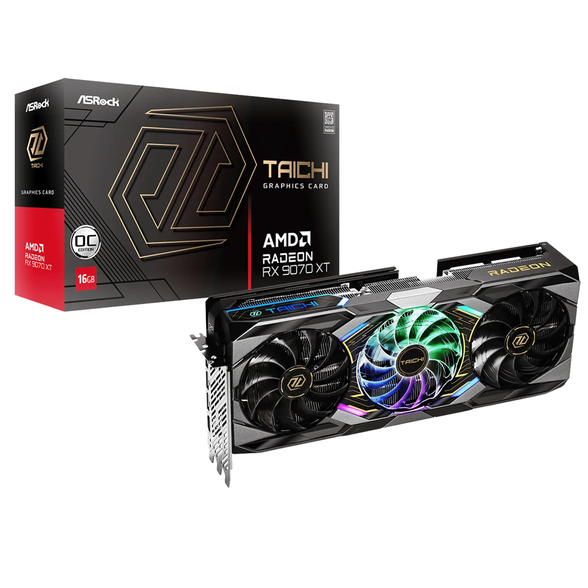 Radeon™ RX 9070 XT Taichi 16GB OC
