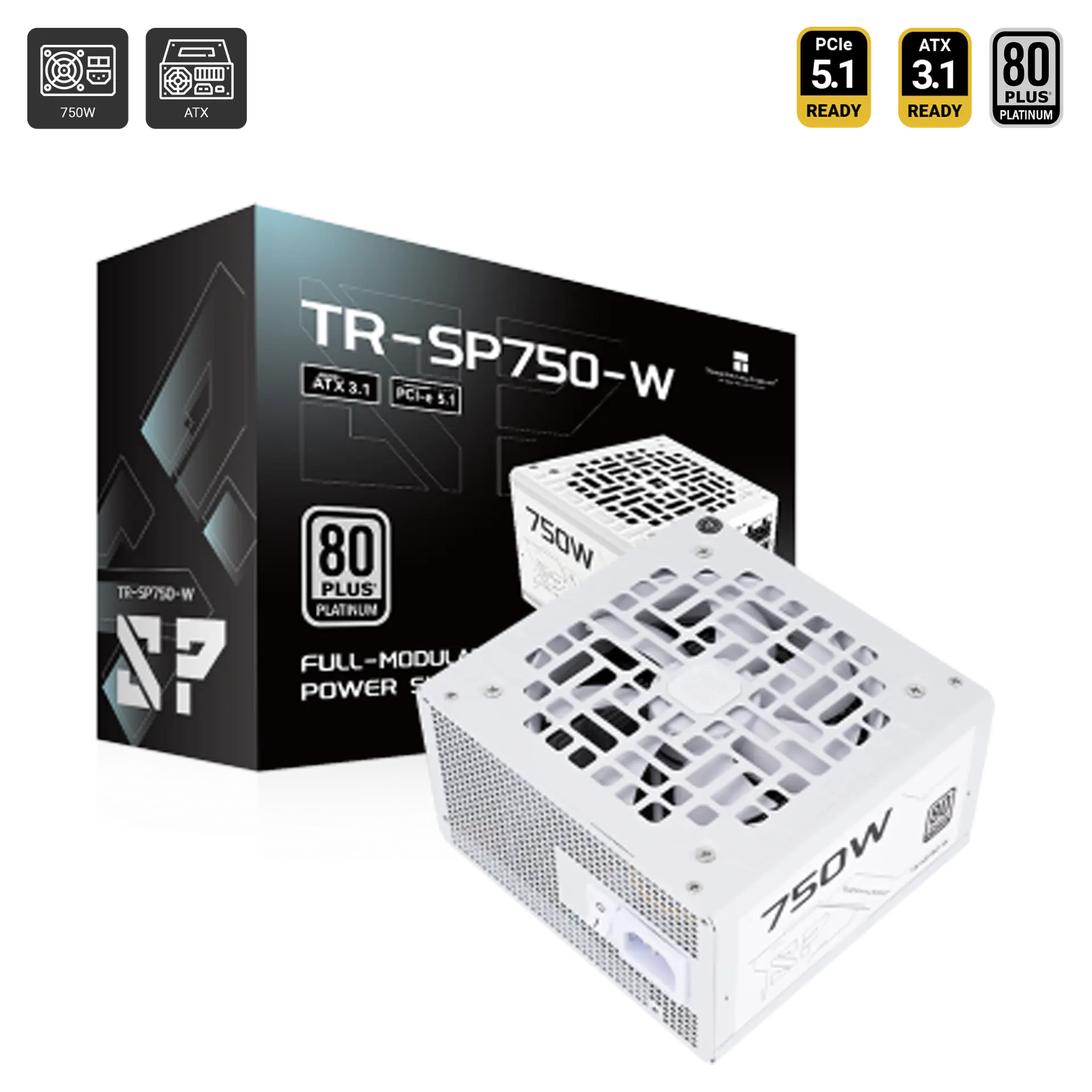 TR-SP750W 80 Plus Platinium ATX Power Supply (750W)