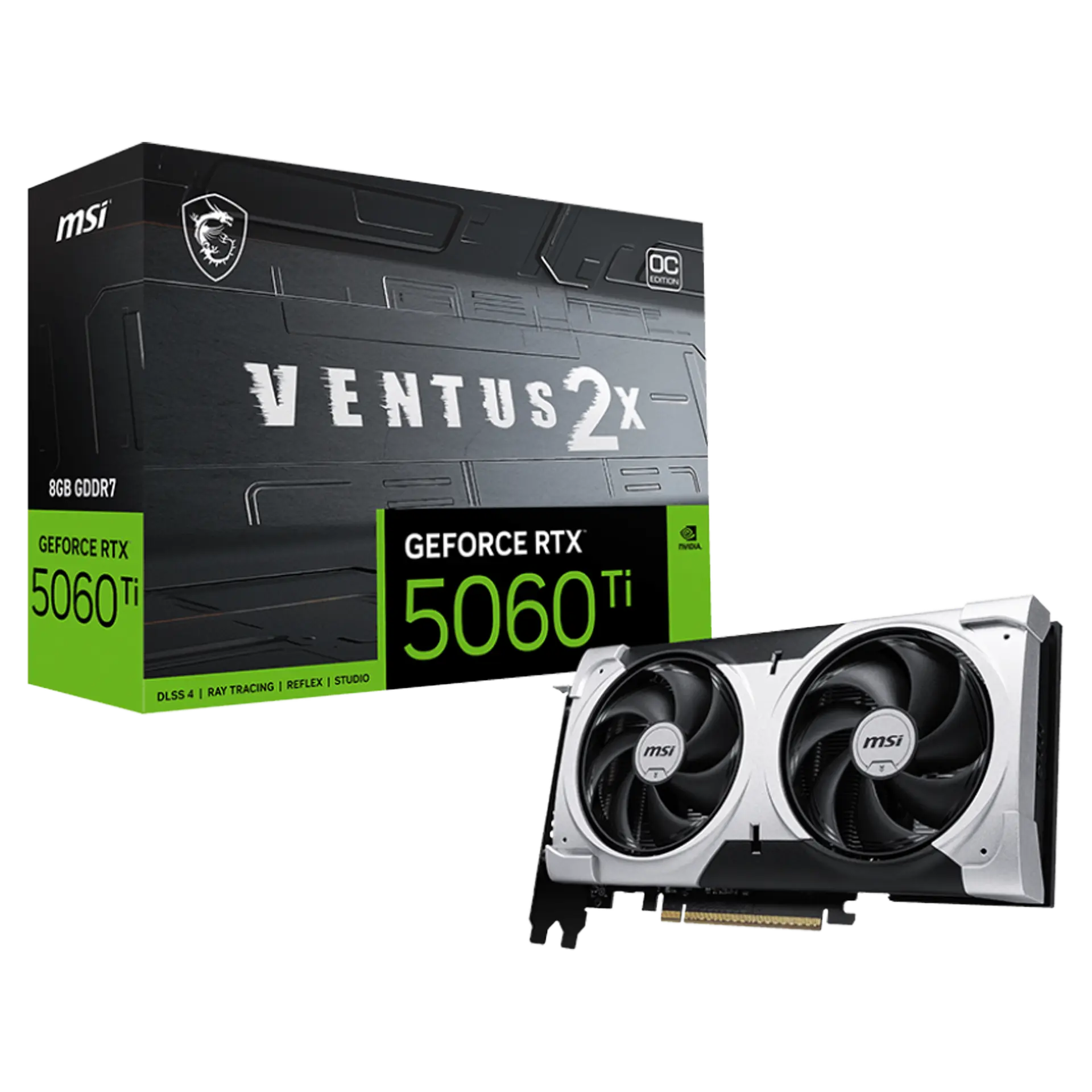 GeForce RTX™ 5060 Ti 8G VENTUS 2X