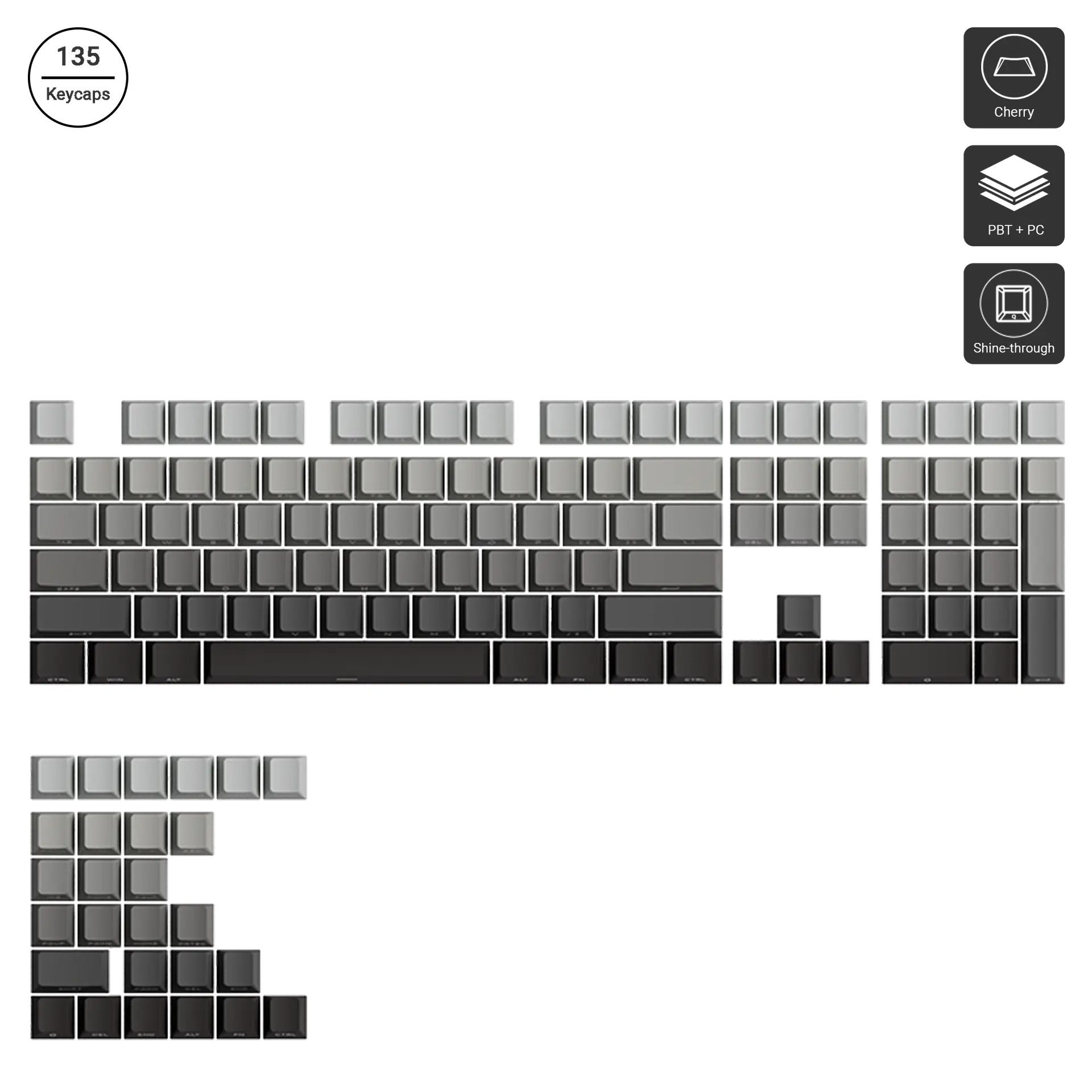Veekos Black Gradient