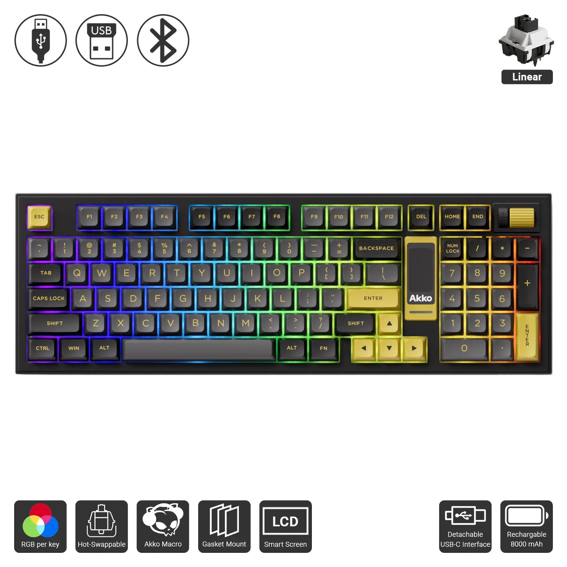 5098B - Black & Gold
