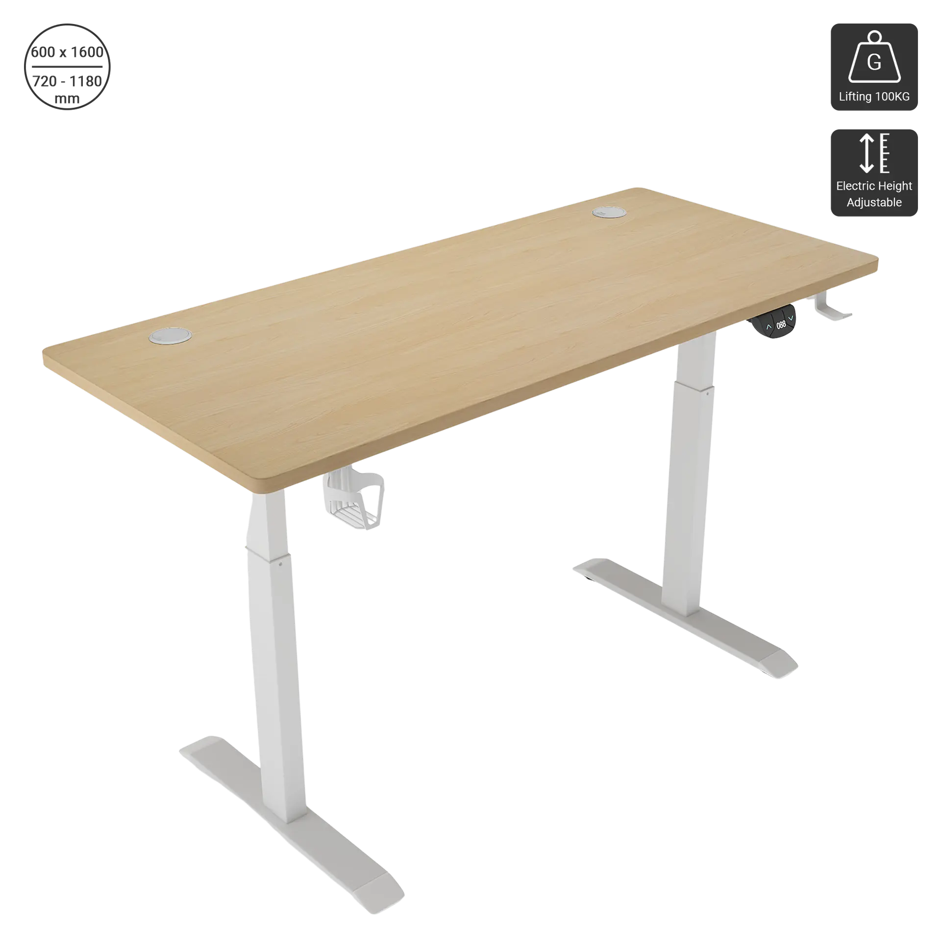 Essential (Electric Adjustable Height Table, 1.6M)