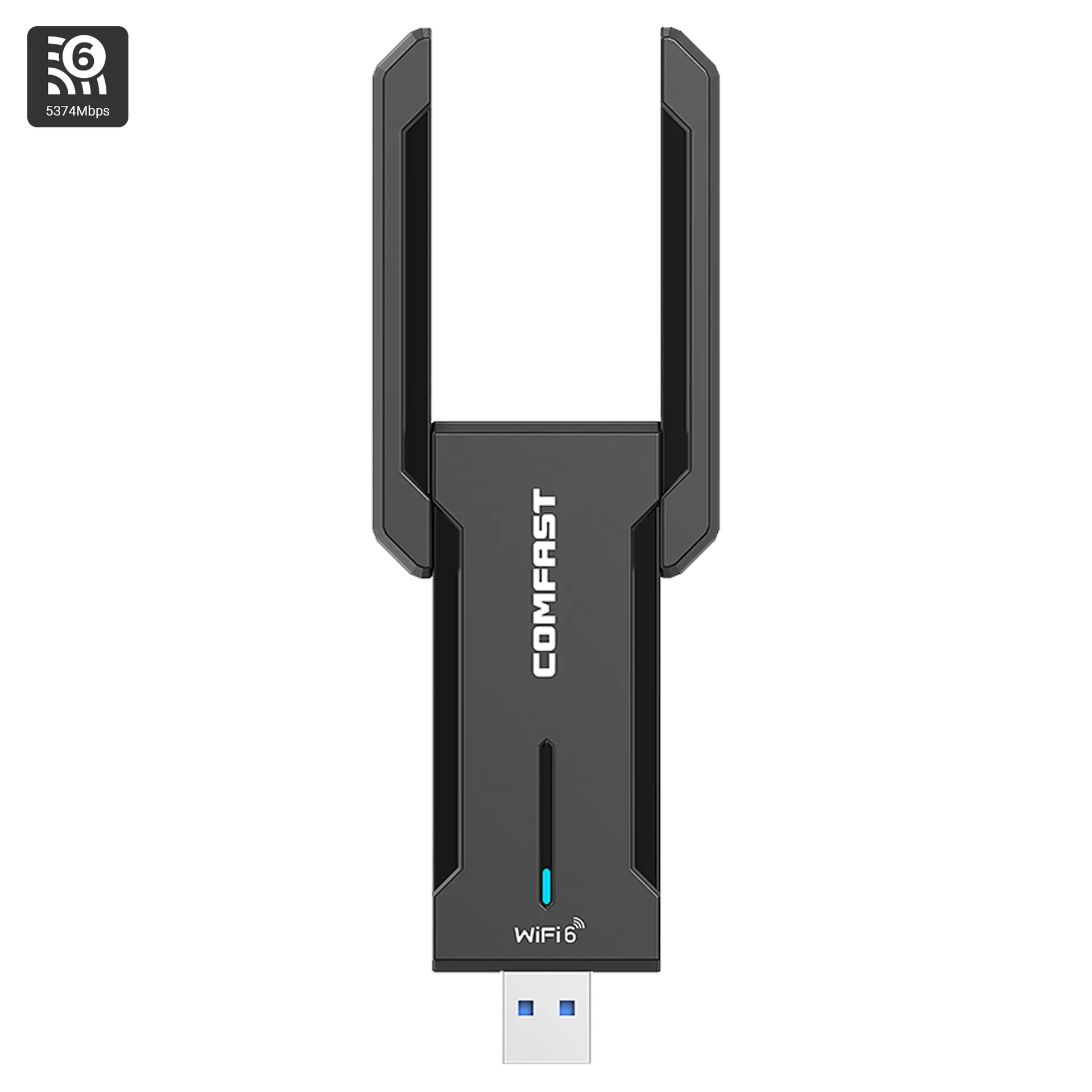 Wifi Adaptor - 5400Mbps Dual Band WiFi 6