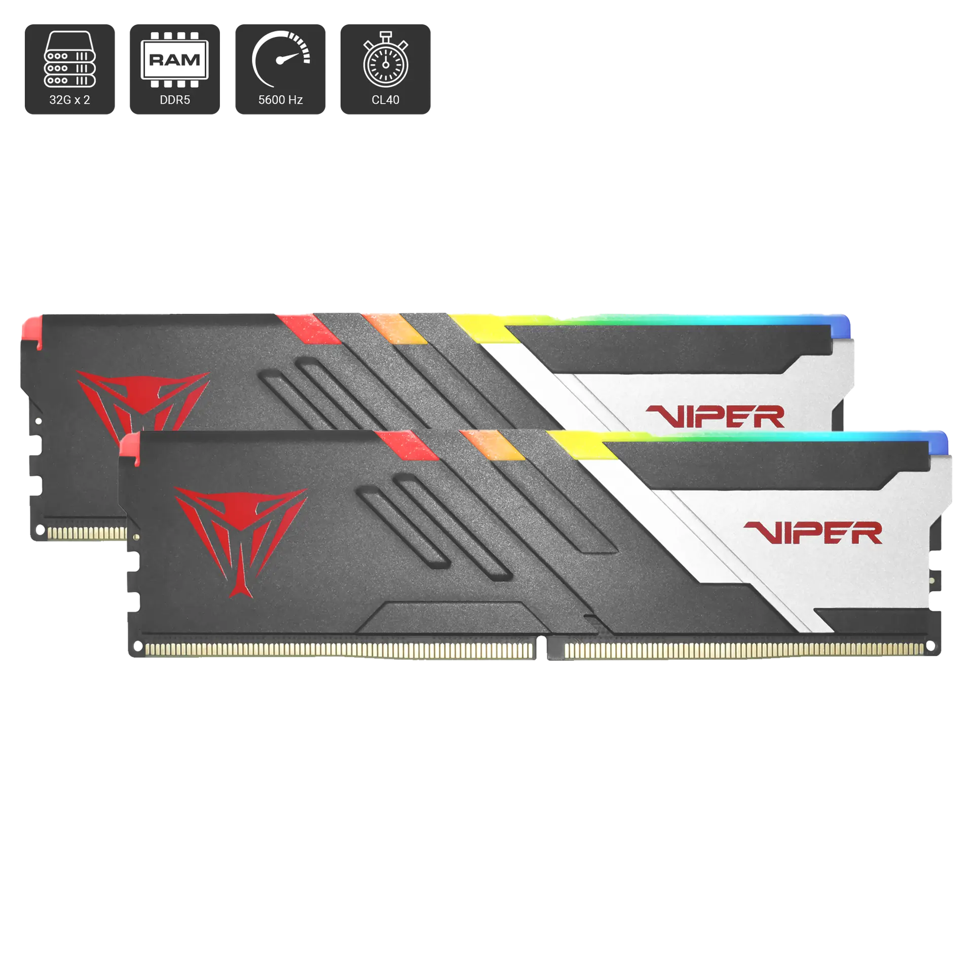 Viper Venom RGB DDR5 64G (32G x 2)