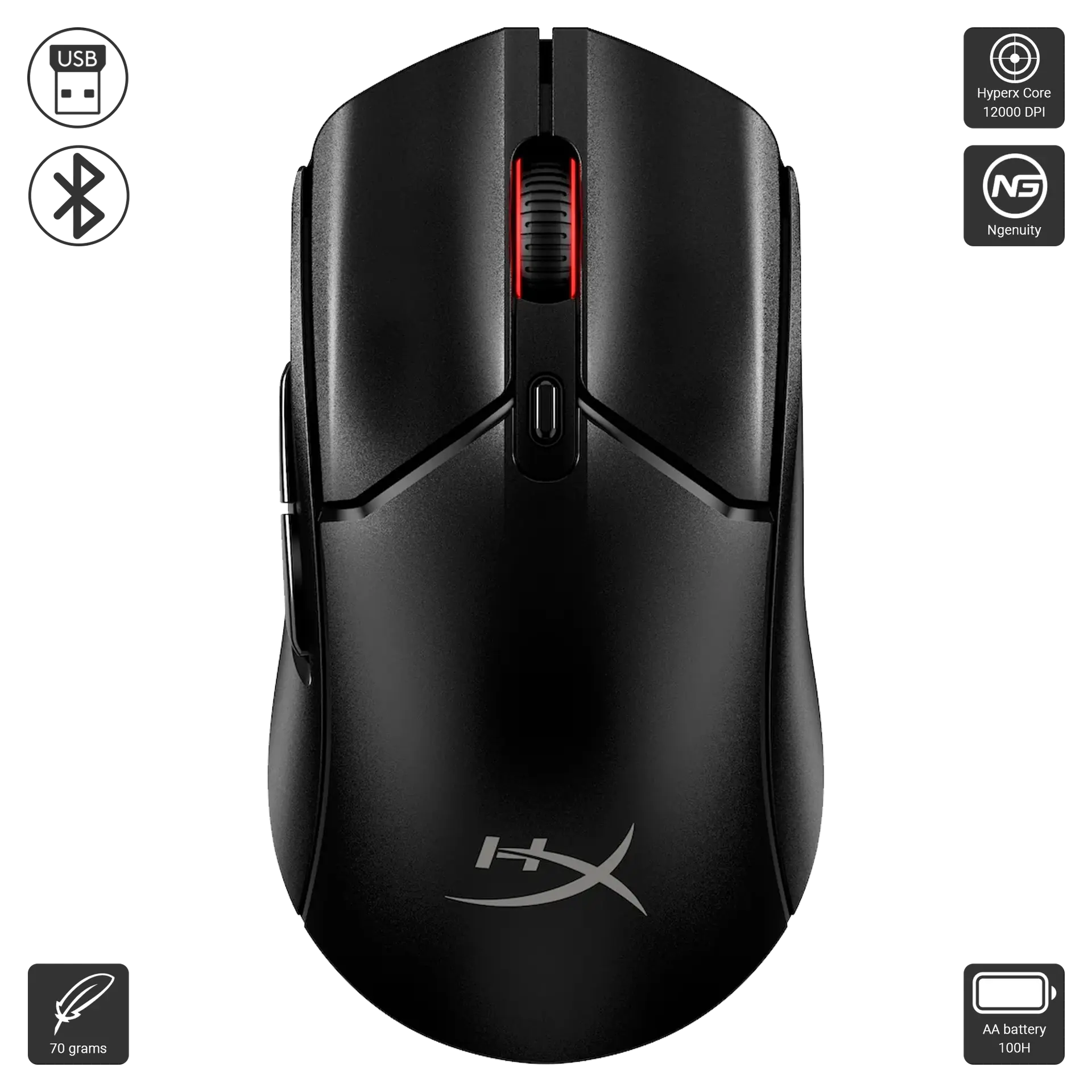 Pulsefire Haste 2 Core Wireless