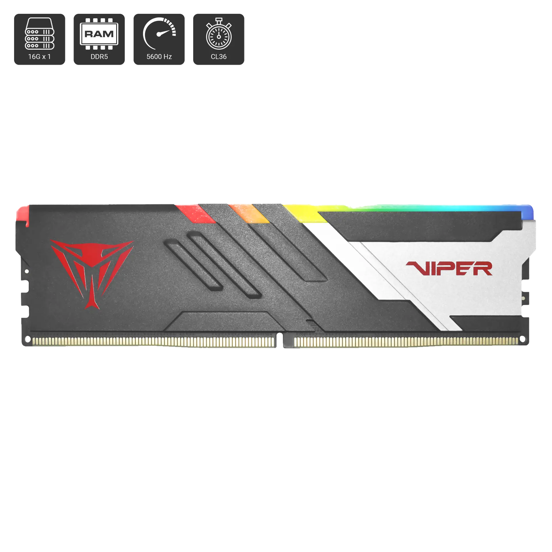 Viper Venom RGB DDR5 16G (16G x 1)