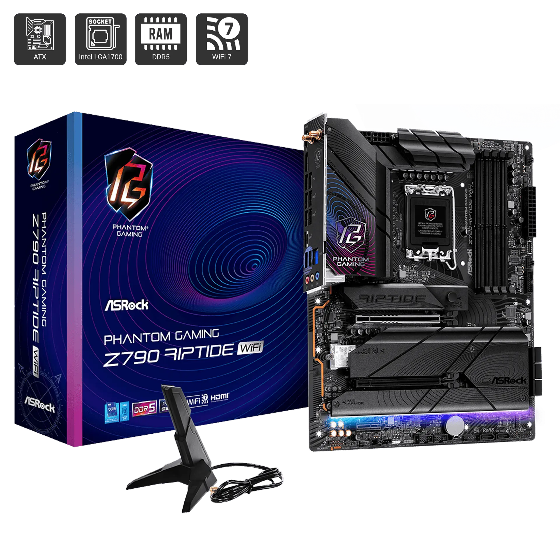 Z790 Riptide WIFI D5 - Phantom Gaming